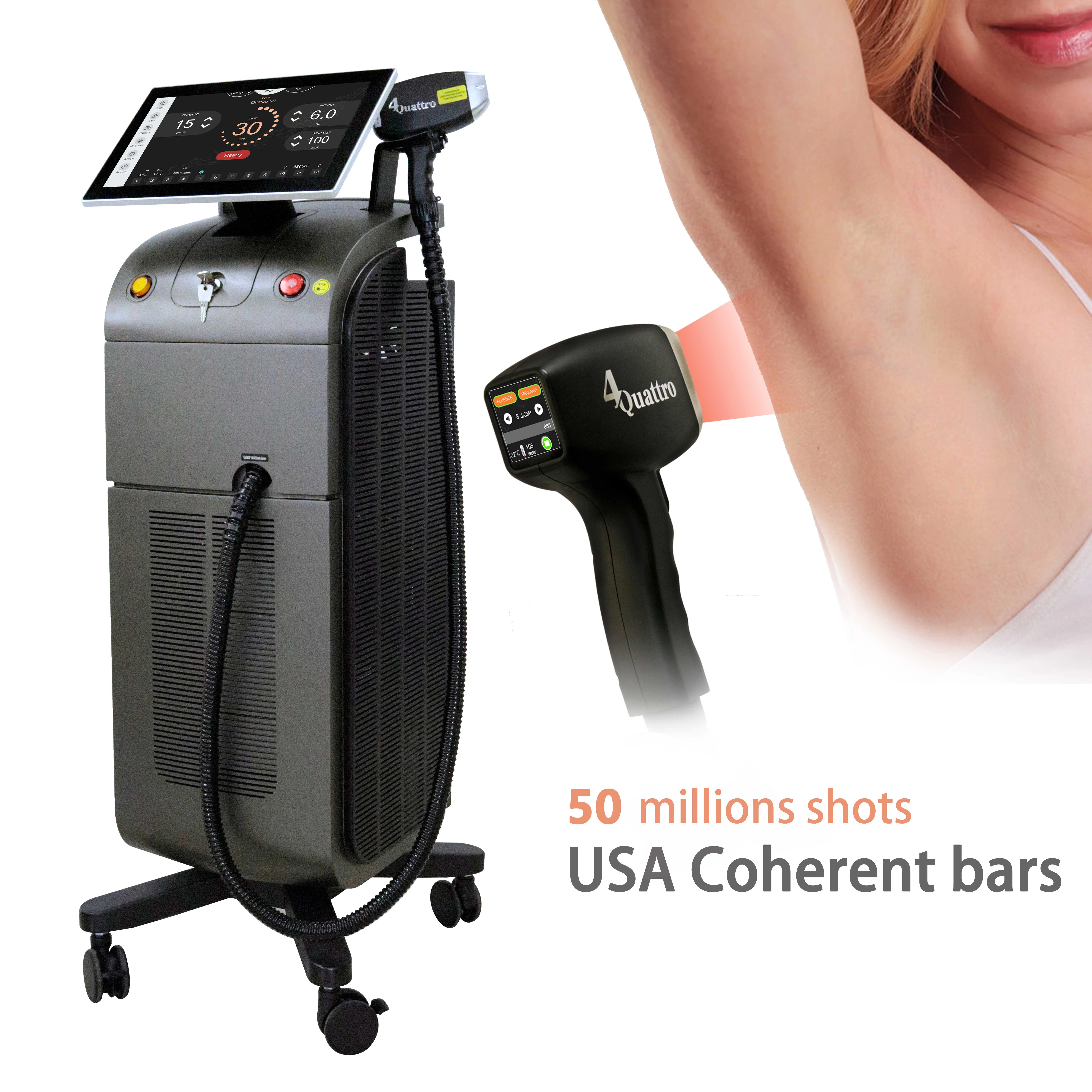 Km Ice Titanium 2025 Ice Diode Laser Triple Wavelength 755 808 1064 Laser Hair Removal Price