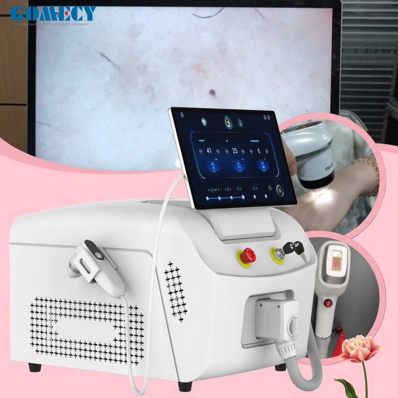 Gomecy 2025 Hot Model High Power 808nm 755 1064 Diode Laser Stack Bars for Professional Skin Treatments with Skin Analyzer Equipment