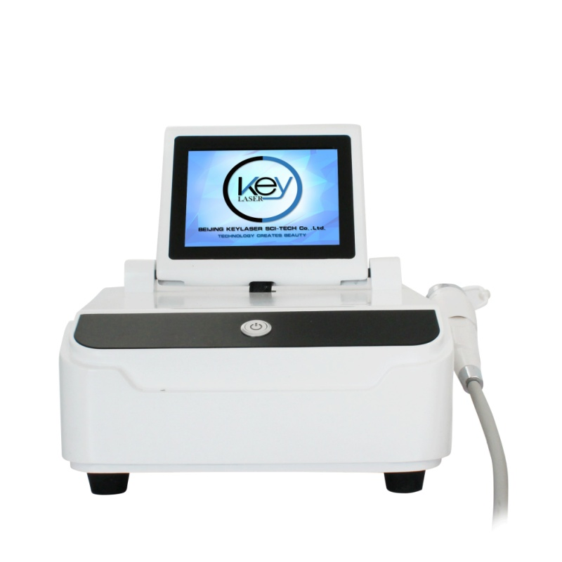 Fractional RF Microneedle Skin Rejuvenation Golden Micro Needle Device for Beauty Salon Use