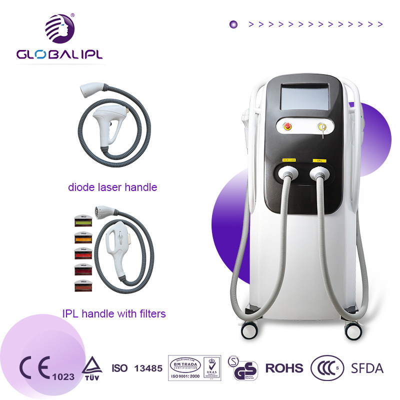 Speed 808 Diode Laser Hair Removal Black Skin Hair Removal Skin Rejuvenation Machine