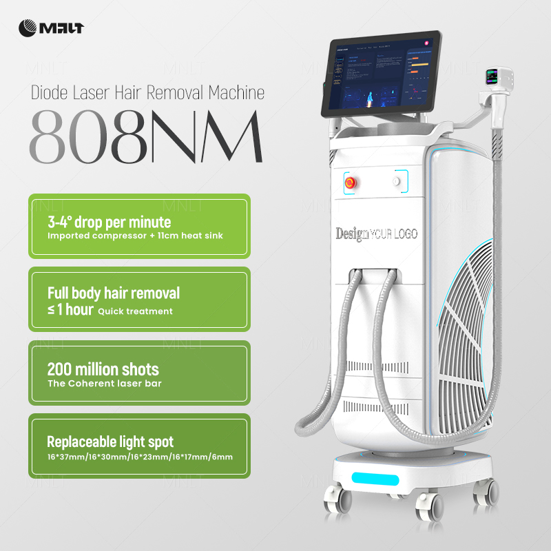 Beauty Equipment with High-Power Diode Laser Hair Removal Machine for Efficient Epilation in Beauty Salon Equipment and Hair Salon Equipment System