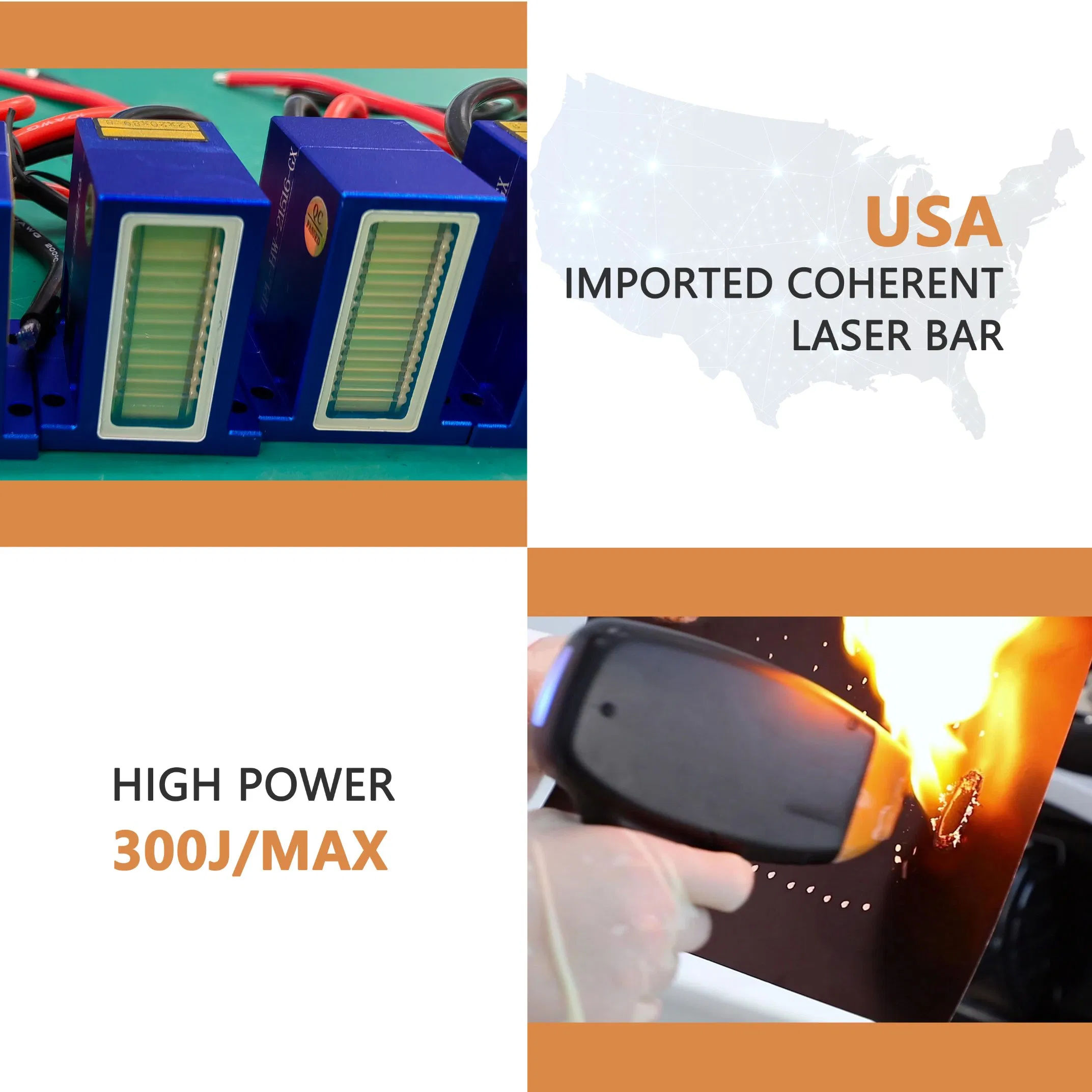 800W1000W1200W1600W2000W 755nm 808nm 1064nm Triple Wavelength Diode Laser Permanent Hair Removal Machine Laser Diodo