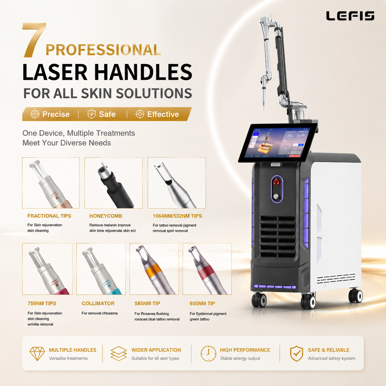 Pico Laser Tattoo Removal Machine Carbon Peel Skin Tightening Beauty Salon Device OEM
