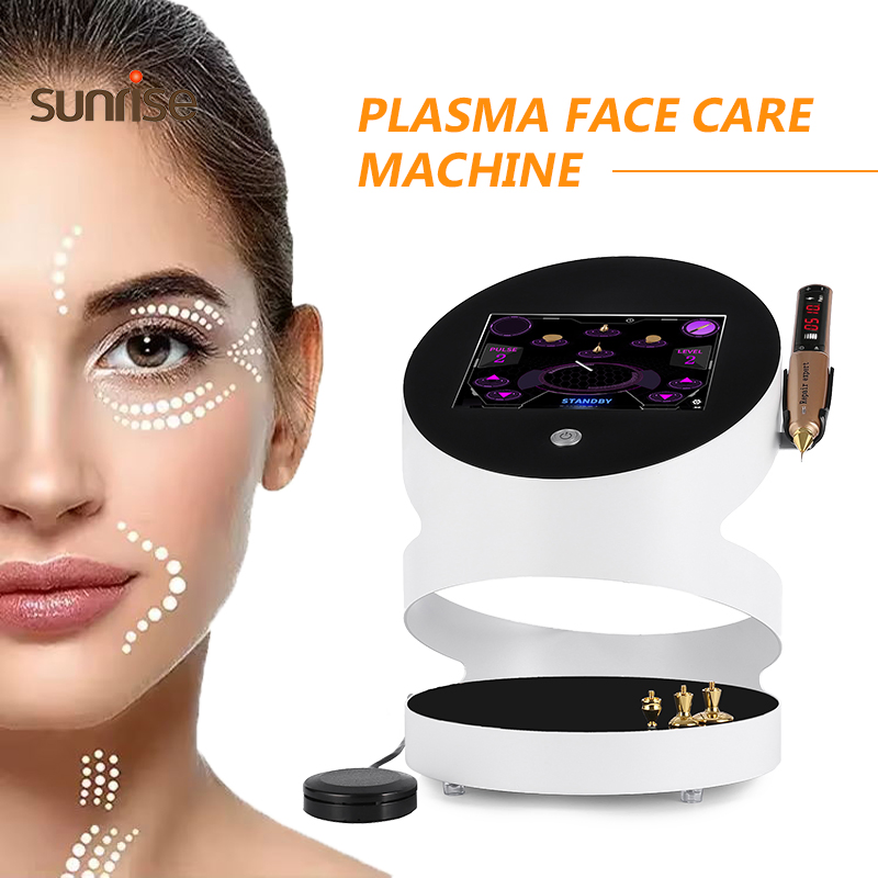 Skin Tightening Anti-Aging Double Handles Plasma Lifting Therapy Cold Plasma Cutting Mole Removal Plasma Beauty Machine