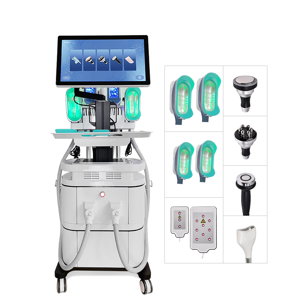 Large Screen Pro 9in1 360 Cryolipolysis Slimming Lipolaser Rf Fat Freeze Cool Body Sculpting Machines Criolipolisis