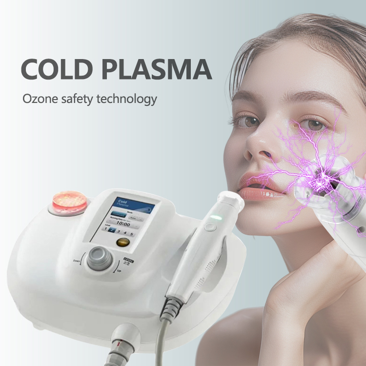 Portable Cold Plasma Beauty Machine for Acne Treatment Skin Tightening Whitening