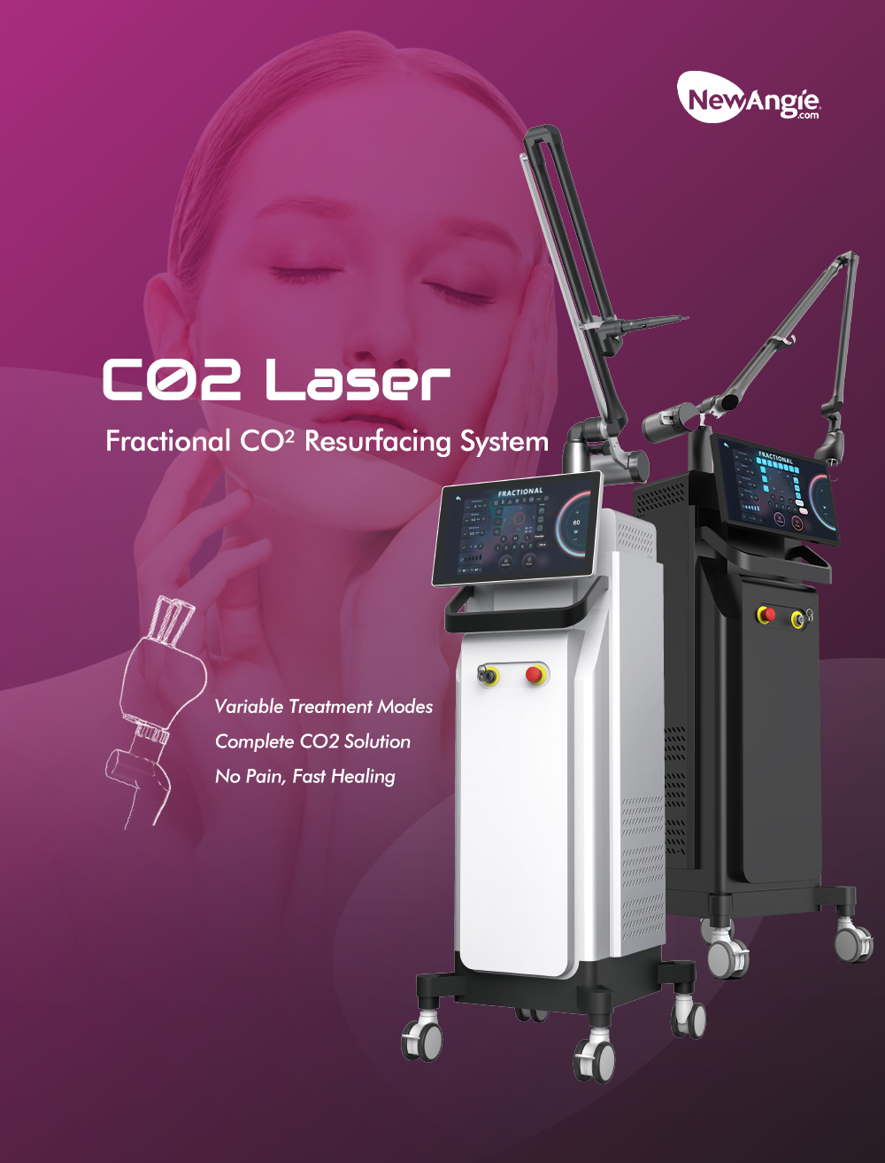 Beauty Laser Equipment Fractional CO2 Laser Machine