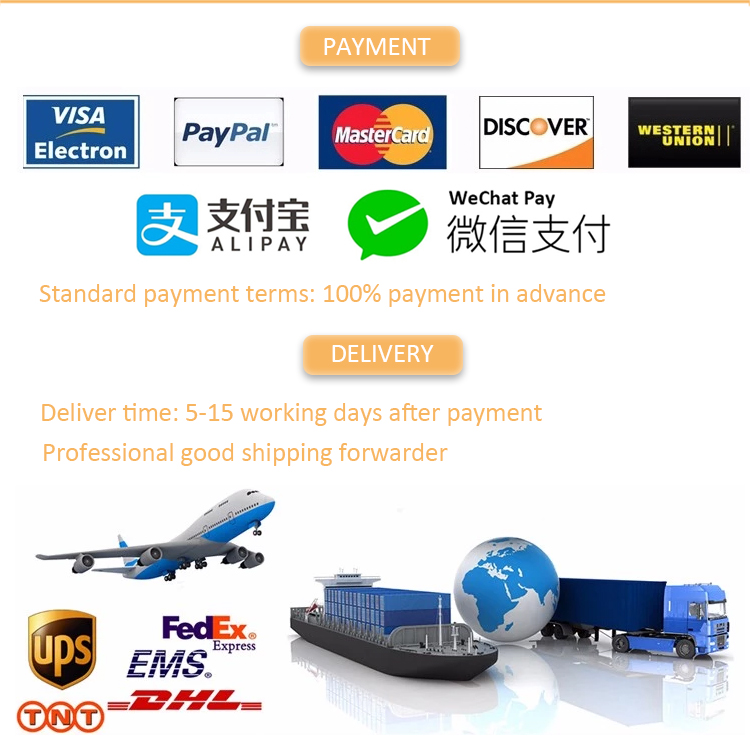 Payment and delivery methods