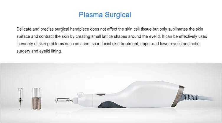 Skin Tightening Anti-Aging Double Handles Plasma Lifting Therapy Cold Plasma Cutting Mole Removal Plasma Beauty Machine