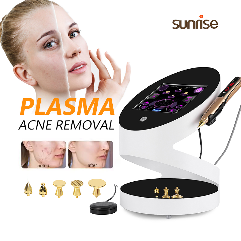 Skin Tightening Anti-Aging Double Handles Plasma Lifting Therapy Cold Plasma Cutting Mole Removal Plasma Beauty Machine