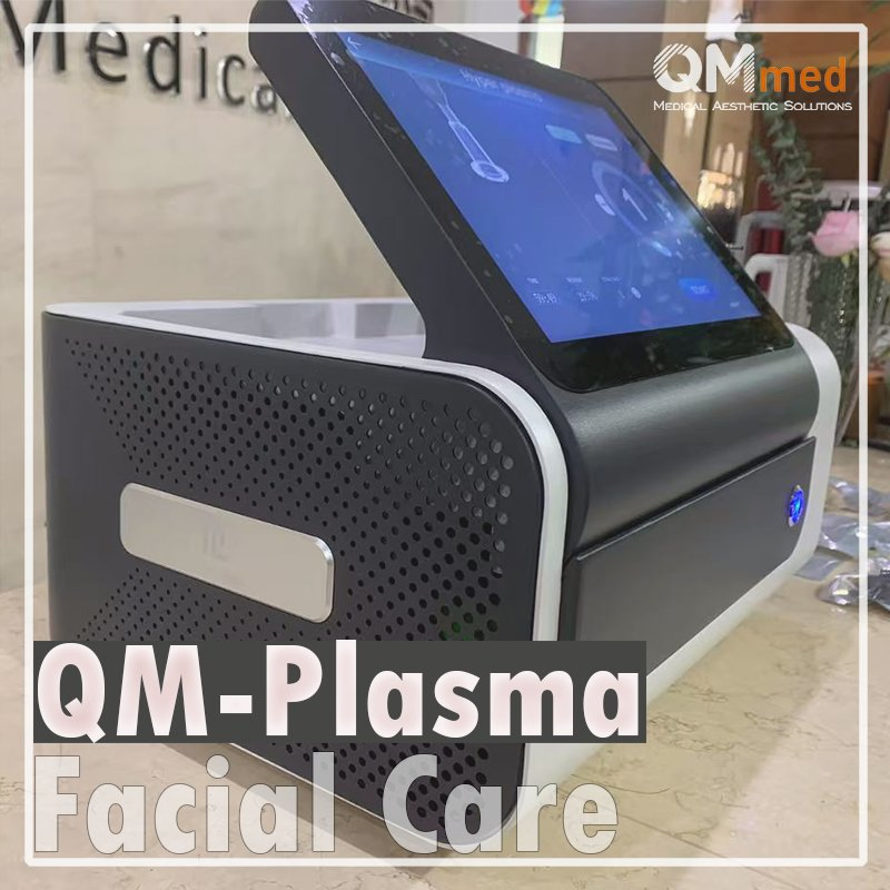 Facial Skin Tightening Rejuvenation Care Fusion Plasma Therapy Machine Wrinkle Removal 6 In1 Warm Cold Plasma Fusion Machine
