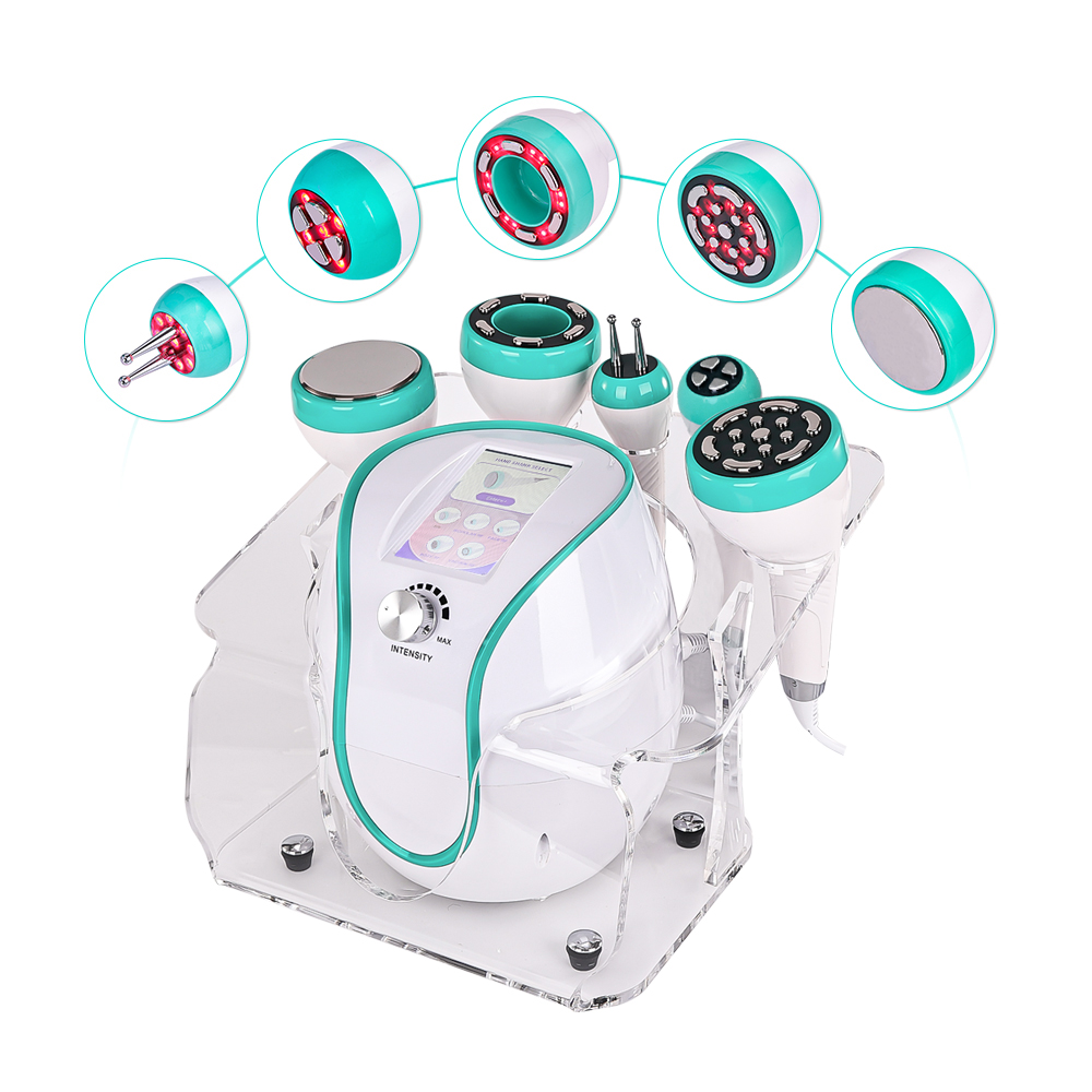 Portable 5 in 1 Vacuum Rf Lipo 80k Cavitation Sonic Slimming Machine Liposuction