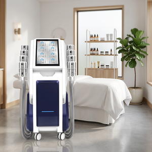 Hot Selling 8 Channel Non-Vacuum Cryolipolysis Equipment -5&deg;C to -9&deg;C Cooling for Stubborn Fat Cell Apoptosis No Downtime Clinic