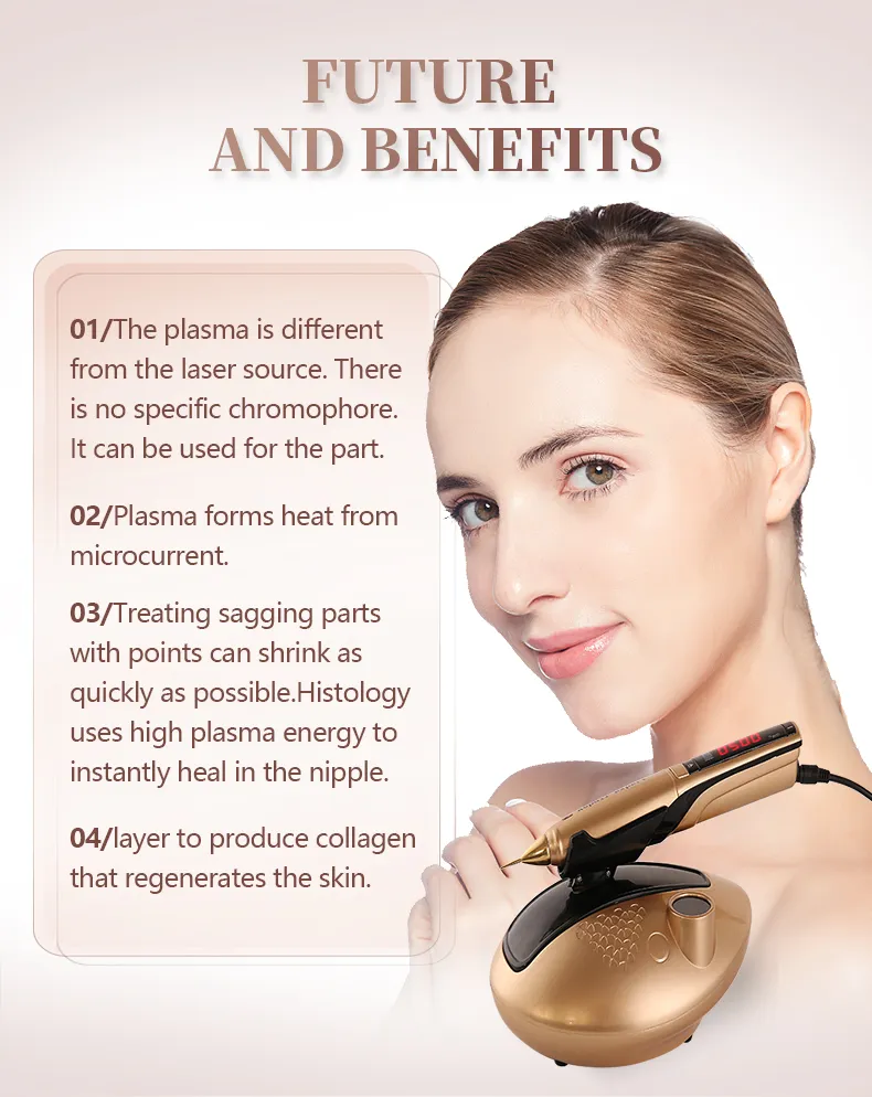 Fusion8 Cold & Hot Plasma Pen Machine for Skin Tightening