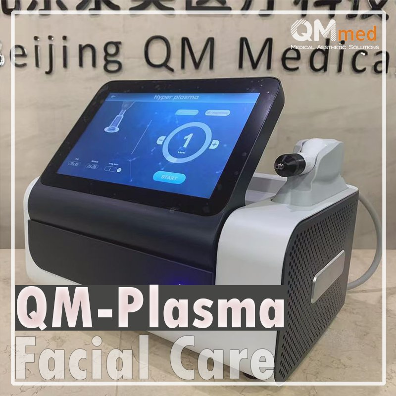 Facial Skin Tightening Rejuvenation Care Fusion Plasma Therapy Machine Wrinkle Removal 6 In1 Warm Cold Plasma Fusion Machine