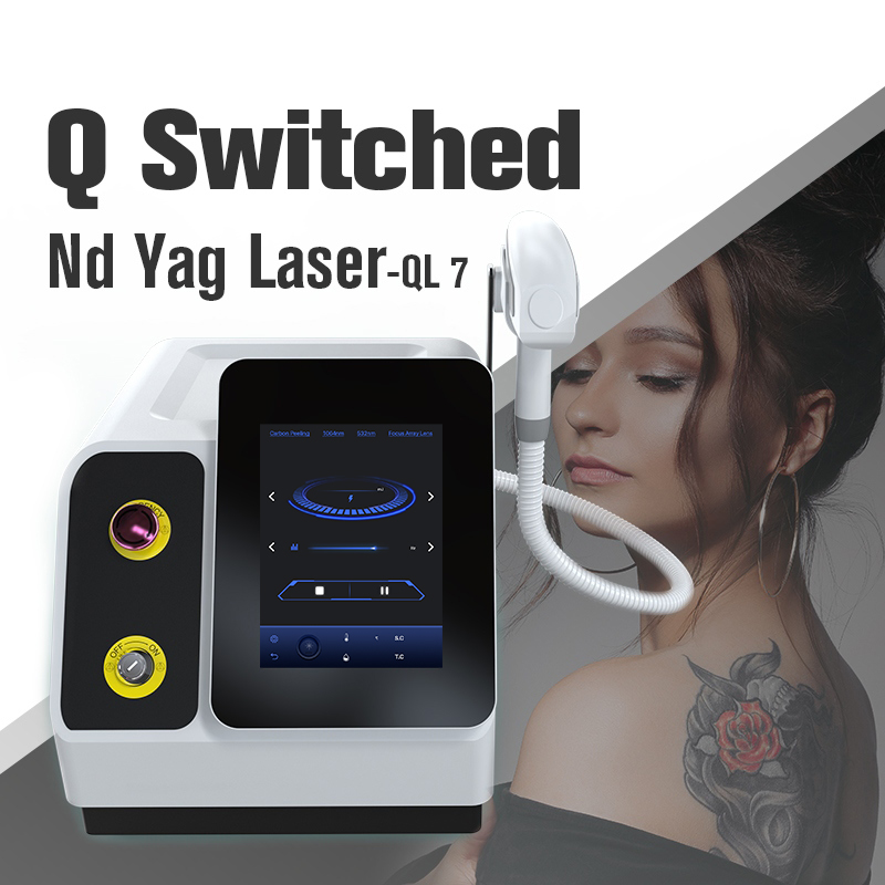 Nubway Shooting 1064Nm Long Pulse Equipamentos Laser Machine Nd Yag Laser Price for Varicose