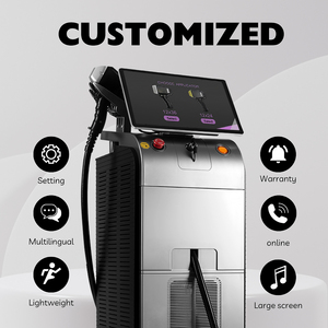2025 Newest 4K 1000W1200W1600W Triple Wave 808nm/755/1064nm Cooling Laser Diode Hair Removal Machine Commercial Use Price