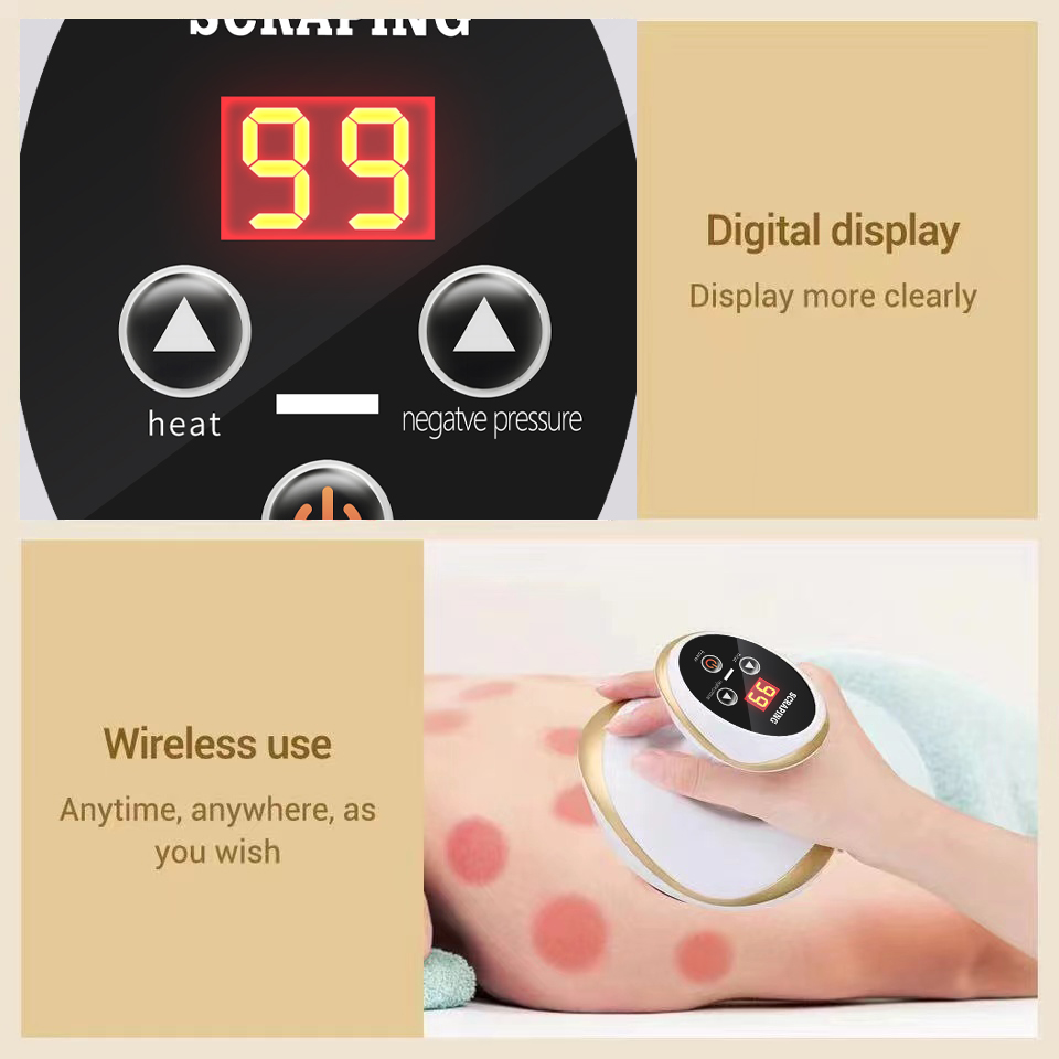 Electric Body Slimming Massager Lymphatic Drainag Anti-Cellulite Guasha Vacuum Suction Cupping Suction Cup Massager Machine Home