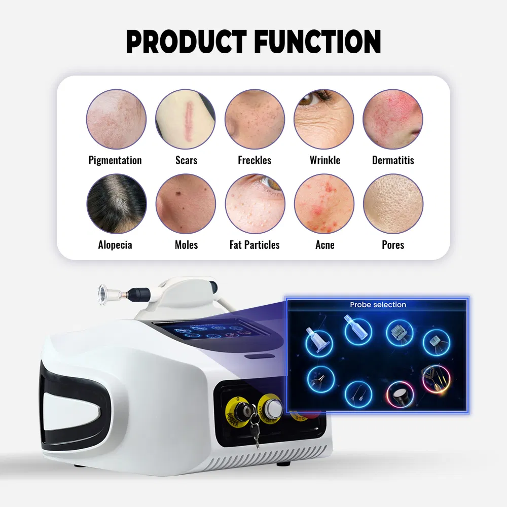9 in 1 Hot Cold Plasma Pen Professional Skin Tightening Skin Rejuvenation Plasma System 9 in 1 Beauty Machine