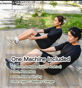 High Tech Electrical Stimulation Wireless Ems Fitness Machine With Ems Training Suit For Home Use