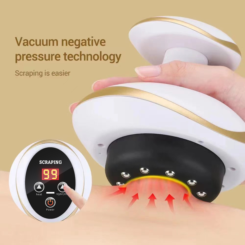 Electric Body Slimming Massager Lymphatic Drainag Anti-Cellulite Guasha Vacuum Suction Cupping Suction Cup Massager Machine Home