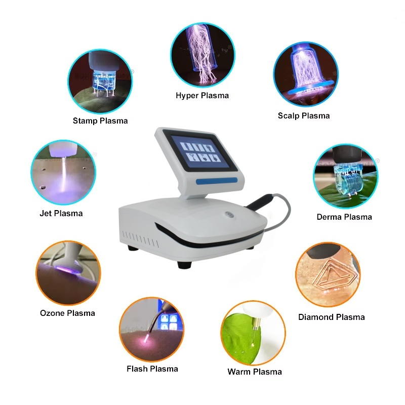 Nitrogen Plasma Facial Machine Skin Tightening Rejuvenation Regeneration Repair Face Eyelid Lift Anti Aging Jet Ion Beam Cool Warm Plasma Machine