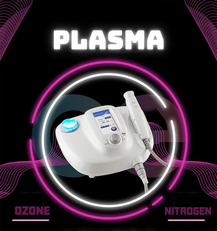 Portable Cold Plasma Beauty Machine for Acne Treatment Skin Tightening Whitening