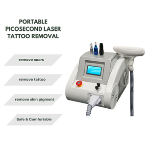 Nd Yag Laser Pico Laser Tattoo Pigment Removal Machine Desktop Portable Carbon Peel Eyebrow Washing Skin Rejuvenation Commercial