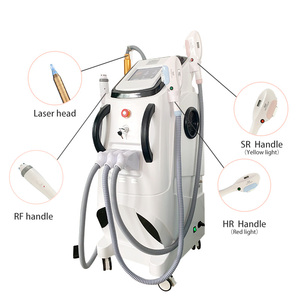 Multifunction 4 in 1 Machine Q Switched Nd Yag Laser Tattoo Elight Opt Ipl Hair Removal Diode Laser Hair Removal Machine
