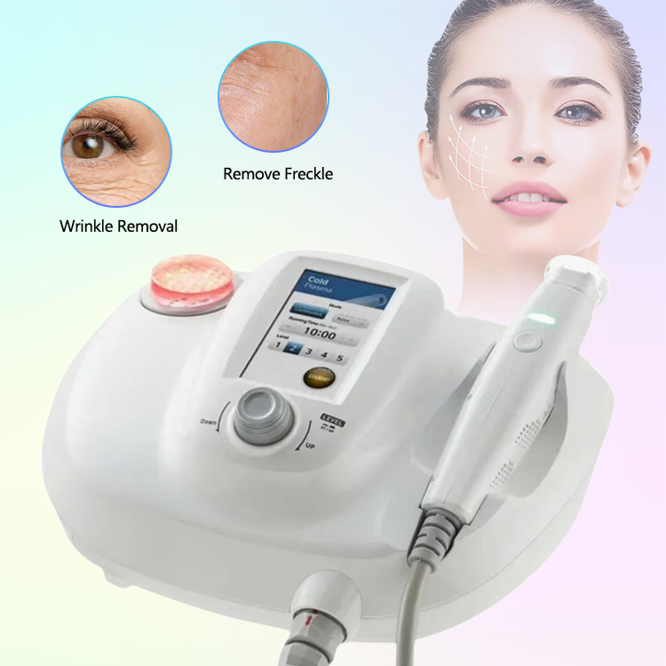 Portable Cold Plasma Beauty Machine for Acne Treatment Skin Tightening Whitening