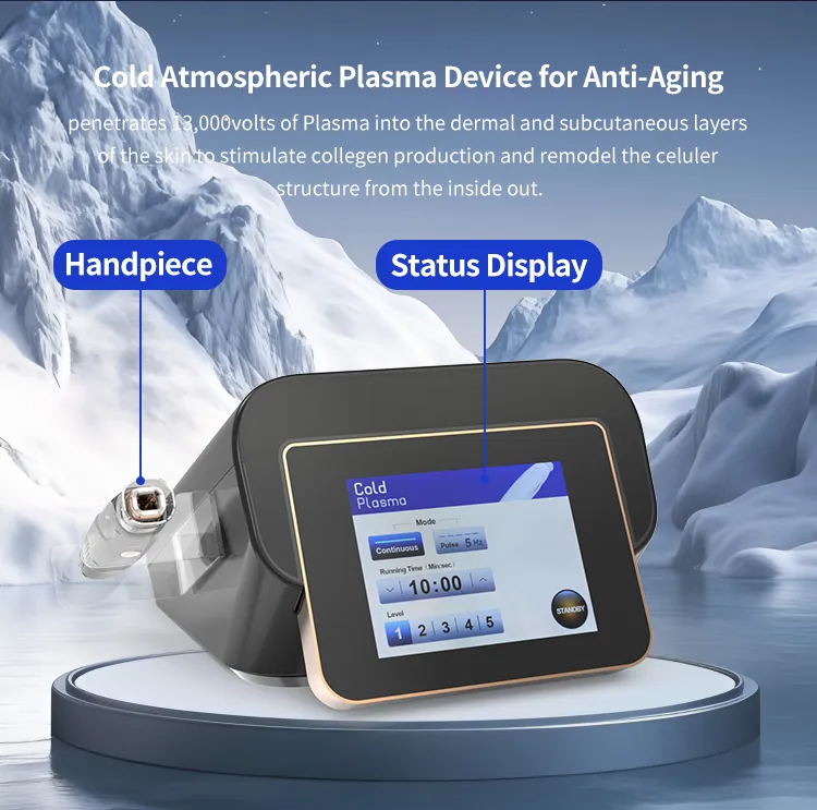 Cold Plasma for Spot Removal Skin Tightening Plasma Treatment Machine Face Lift Plasma Machine