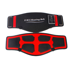 Smart Mini Electric EMS Muscle Stimulator Waist Toning Slim Belt With Heating Function Smart ABS Tens Muscl Abs Mini Massager