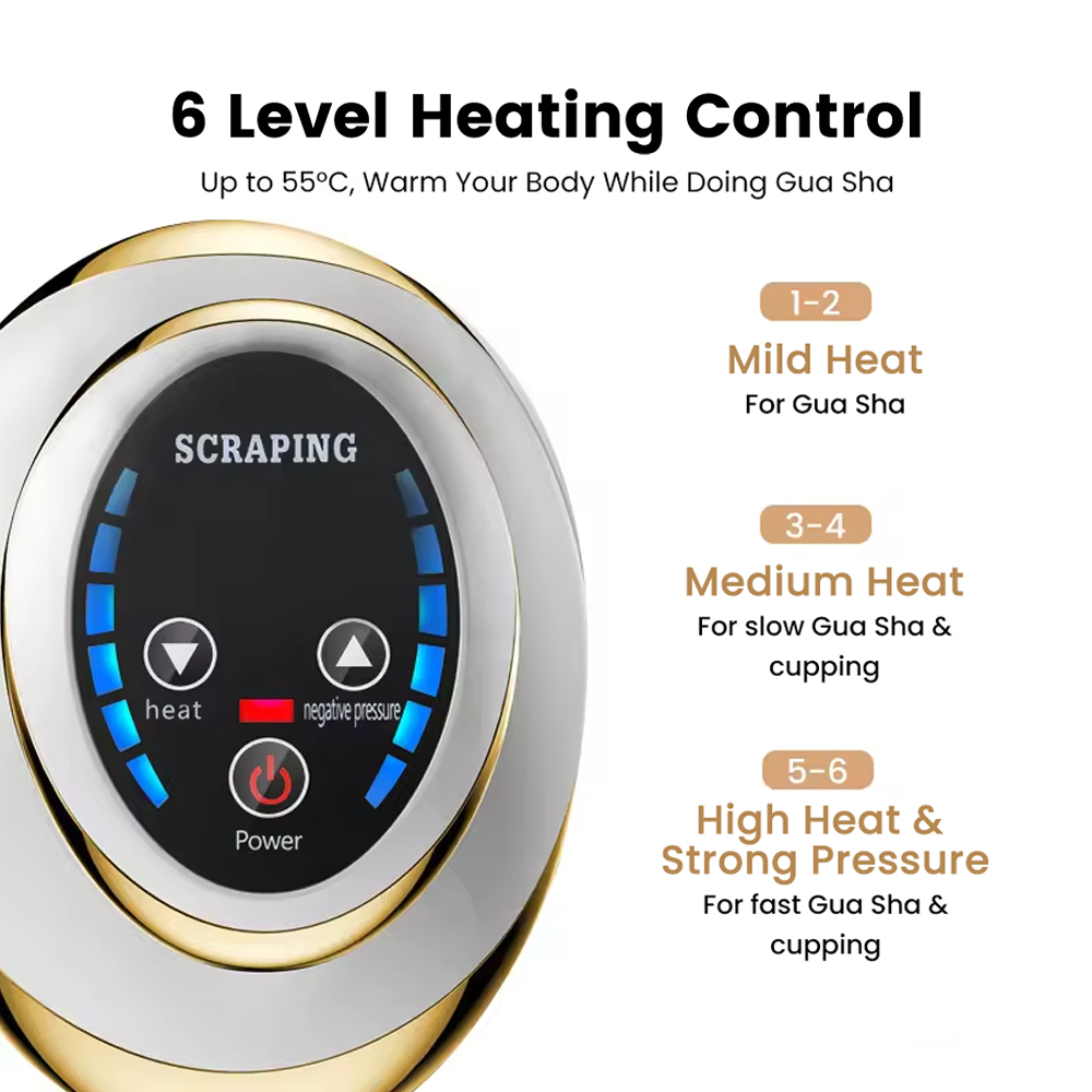 Electric Whole Body Slimming Guasha Beauty Massager Anti-Cellulite Vacuum Suction Cupping Therapy Machine