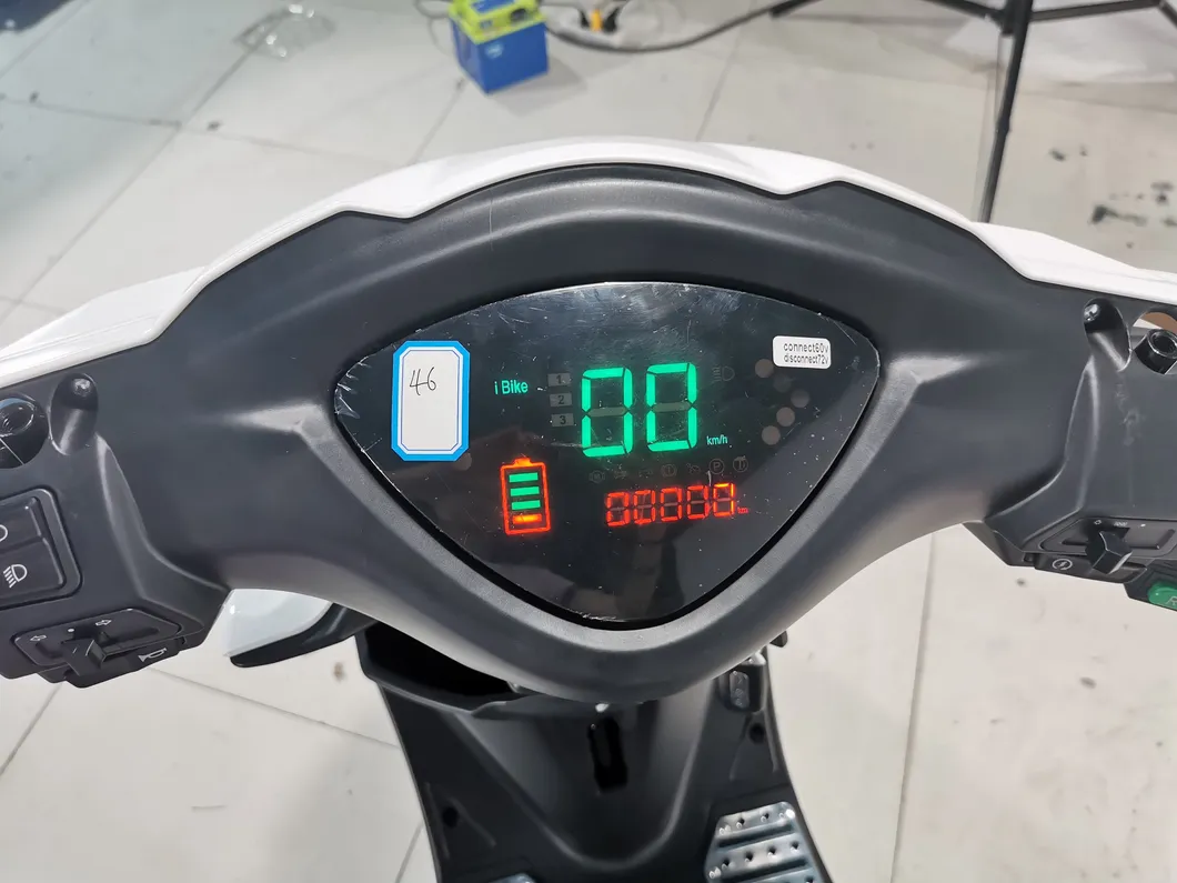 Electric Scooter Rear View