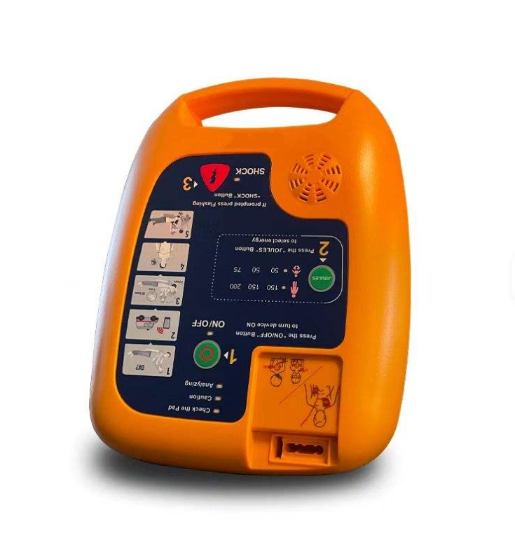Medical-Grade Automated External Defibrillator for Cardiac Emergencies