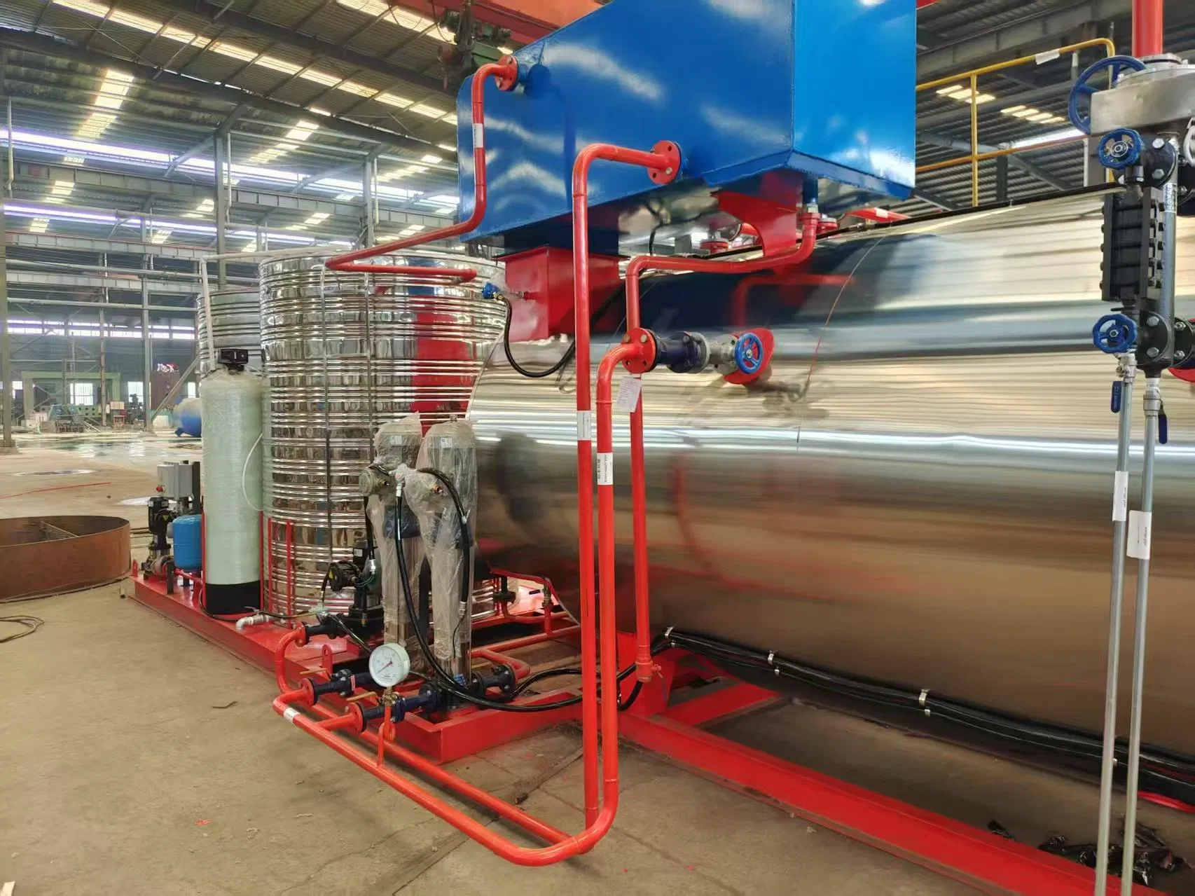 2ton 4ton 6ton 8ton Steam Industrial Thermal Oil Boiler with Factory Price