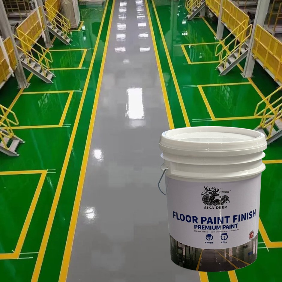 Epoxy Interior Protective Coating Multifunctional Waterproof Anti Slip Renovation Colorful Floor Paint