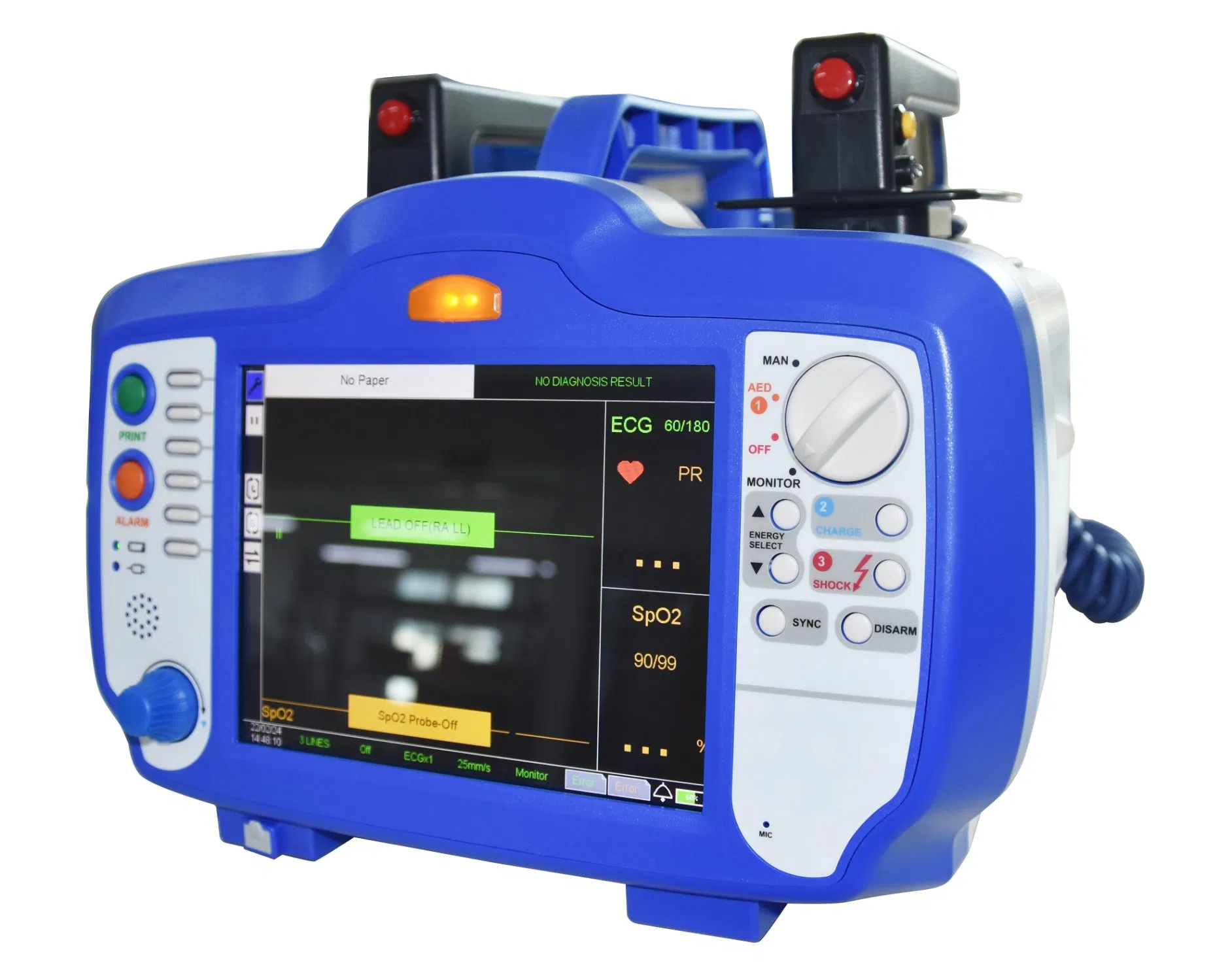 Hospital Use Advanced Defibrillator Monitor First Aid Aed Biphasic Defibrillator/Monitor for Sale