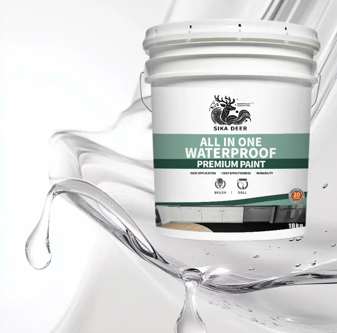 Waterproofing Coating Can Be Used on Any Area