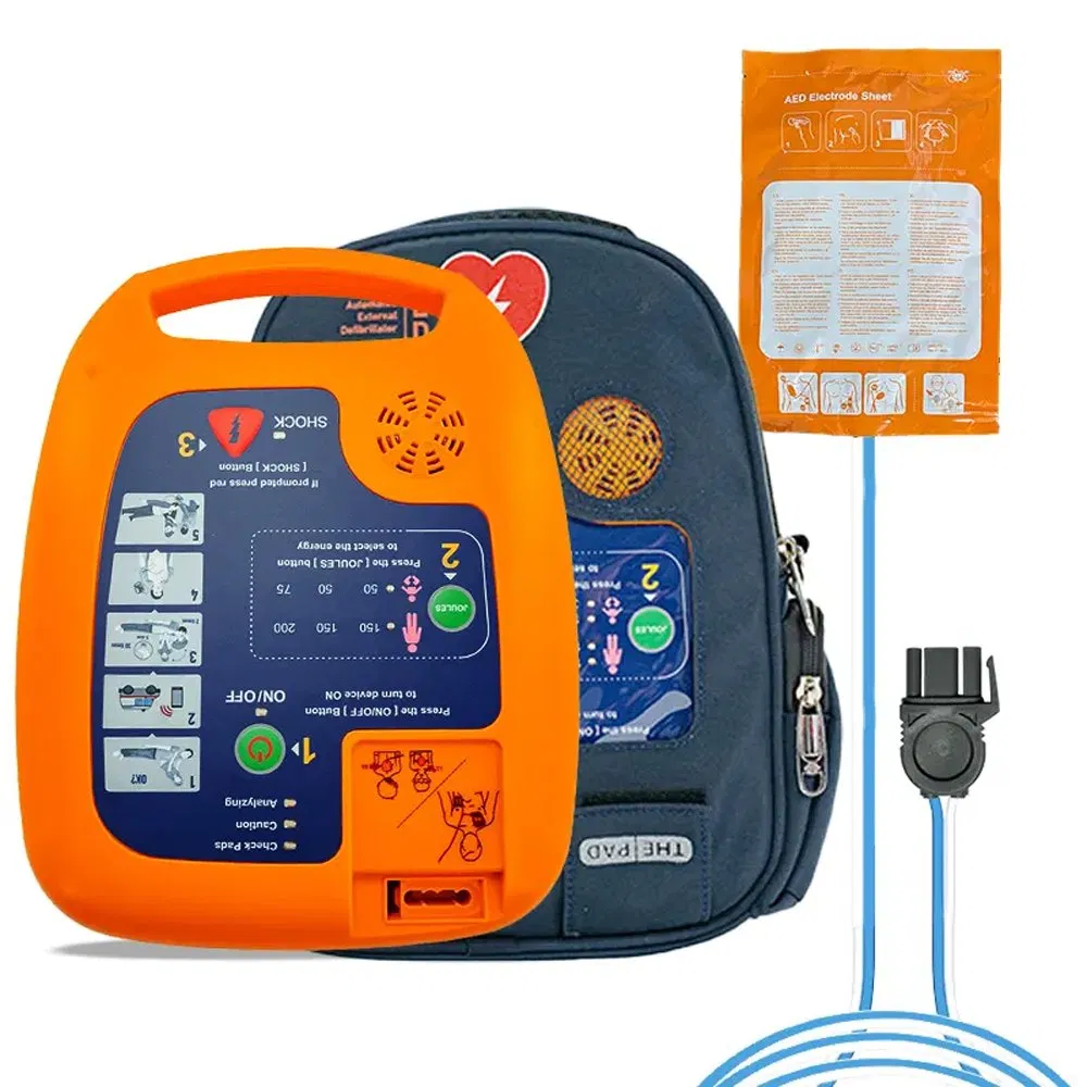 Defibrillator Aed with Select Able Energy and 2 Languages to Choose