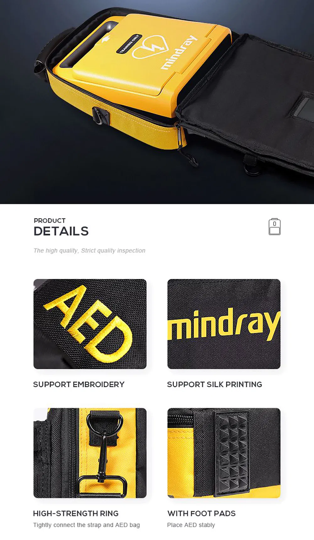 AED Backpack Details