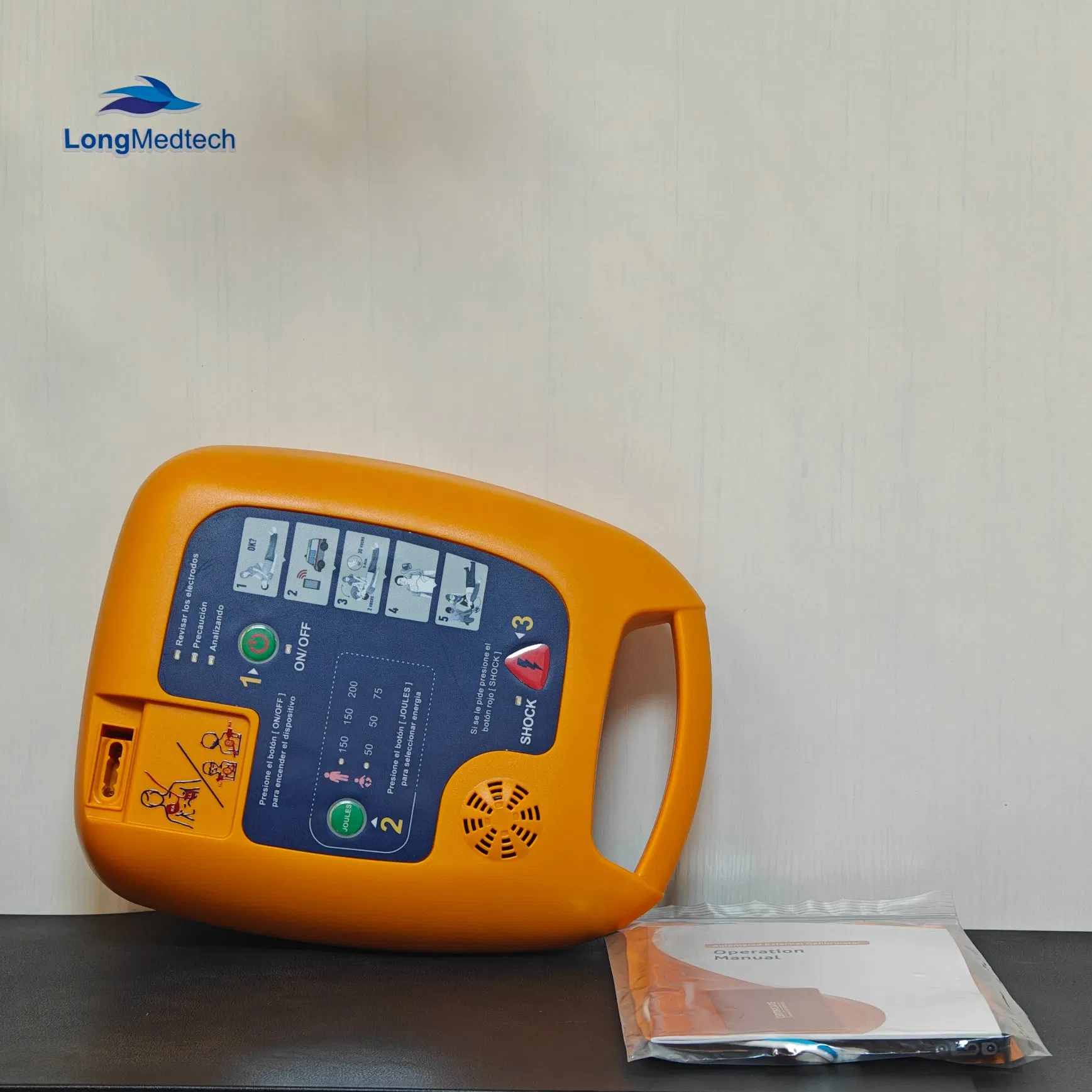Portable First-Aid Medical Aed with Selectable Energy