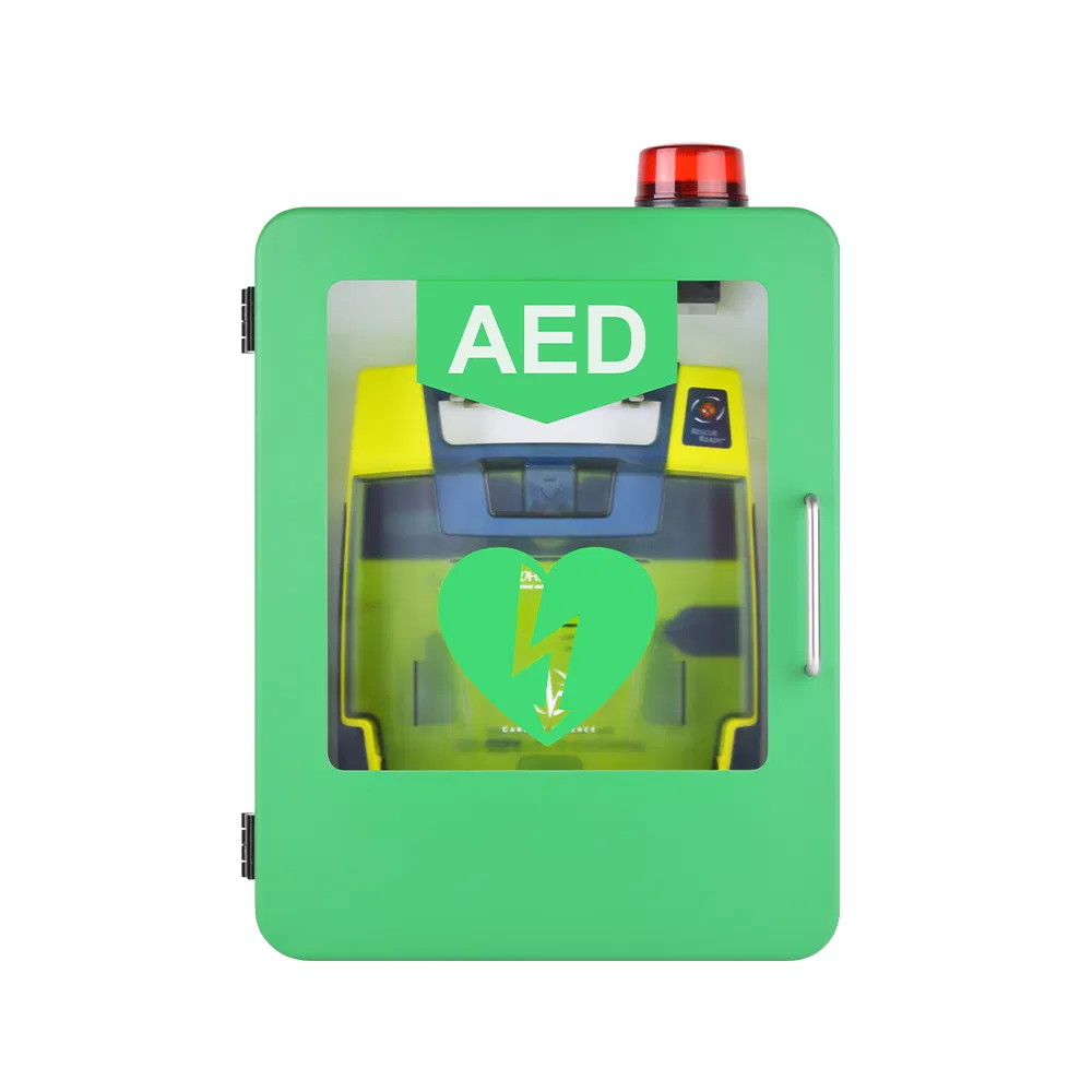 High Quality Plastic Wall Box Mounted Customized Aed Cabinet for All Aeds