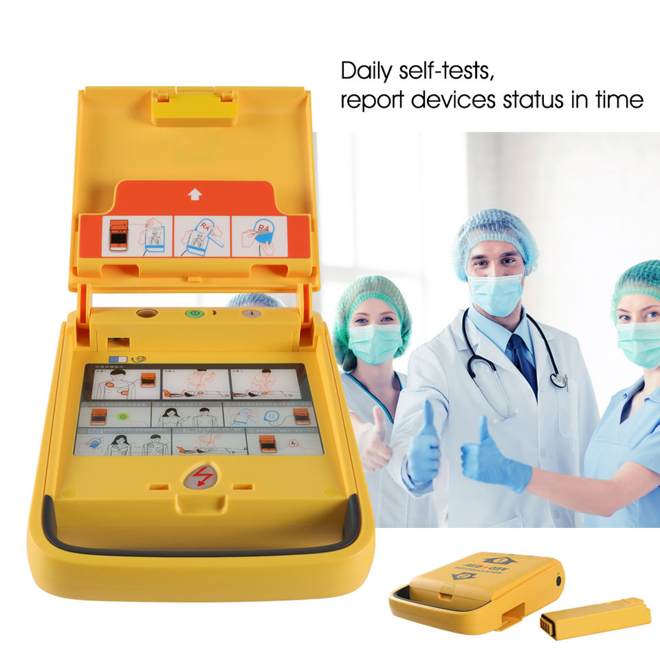 First-Aid Device Portable Emergency Automatic External Aed Defibrillator