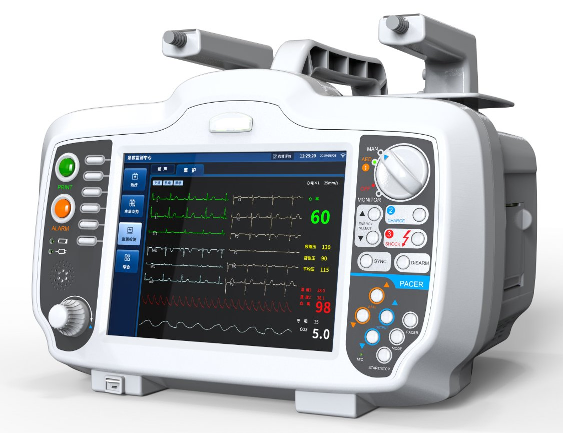Automated External Defibrillator Factory Biphasic Portable Defibrillator for Sale