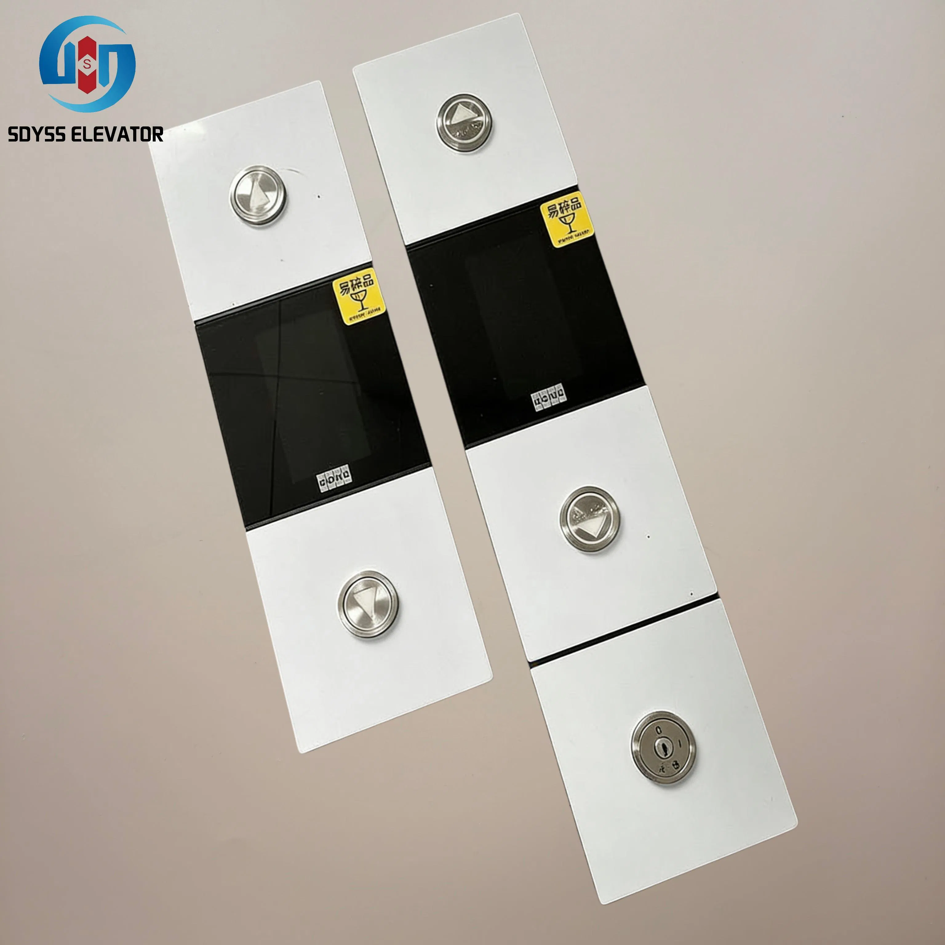 Elevator Kds330 Landing Call Panel with Segment Code LCD Display - Model Km51167880g01/Km51410416g11