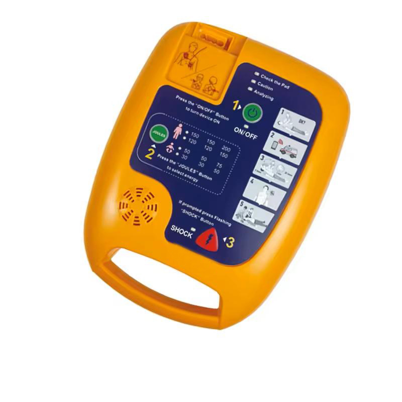 Professional Manufacture Biphasic Automated External Defibrillator Portable Aed with Carry Case