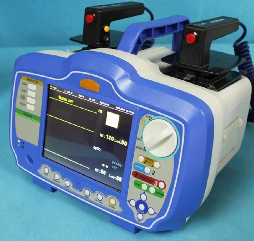 Hospital Emergency Equipment Automated External Defibrillator Aed Biphasic Portable Defibrillator