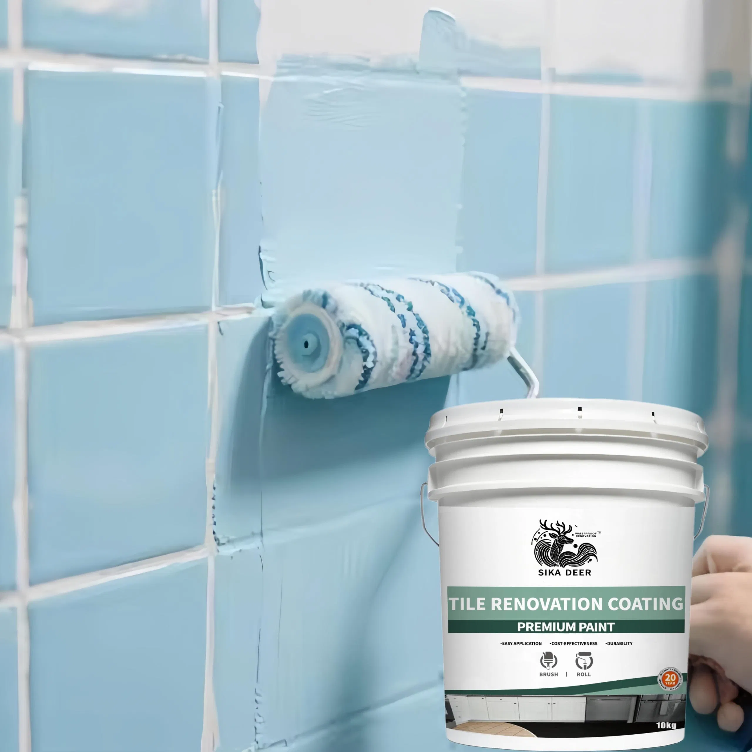 Premium Waterproof Tile Restoration Coating for Long-Lasting Protection