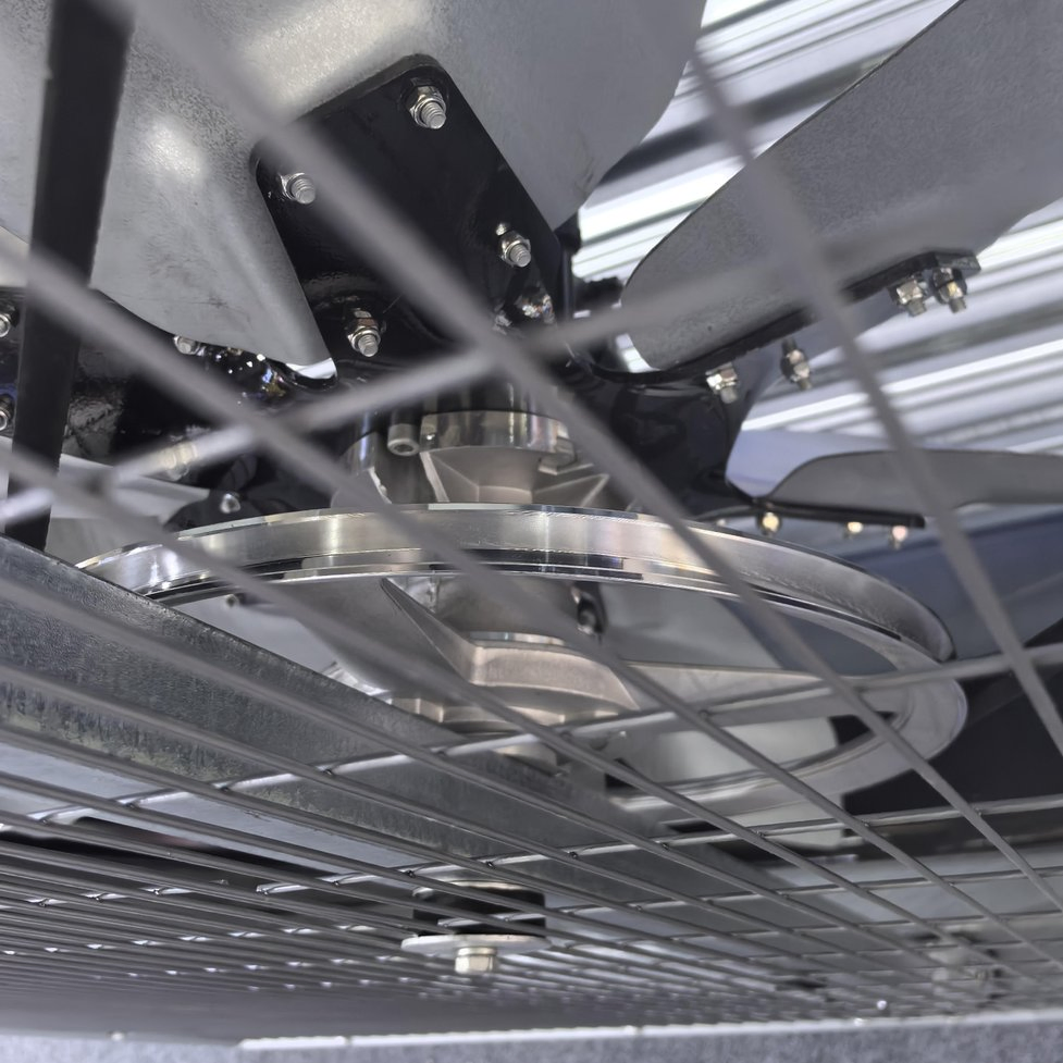 Automatic Shutter Factory Price Poultry Farm Centrifugal Industrial Push Pull Box Motor Ceiling Centrifugal Ventilation Exhaust Fan for Chicken Coop